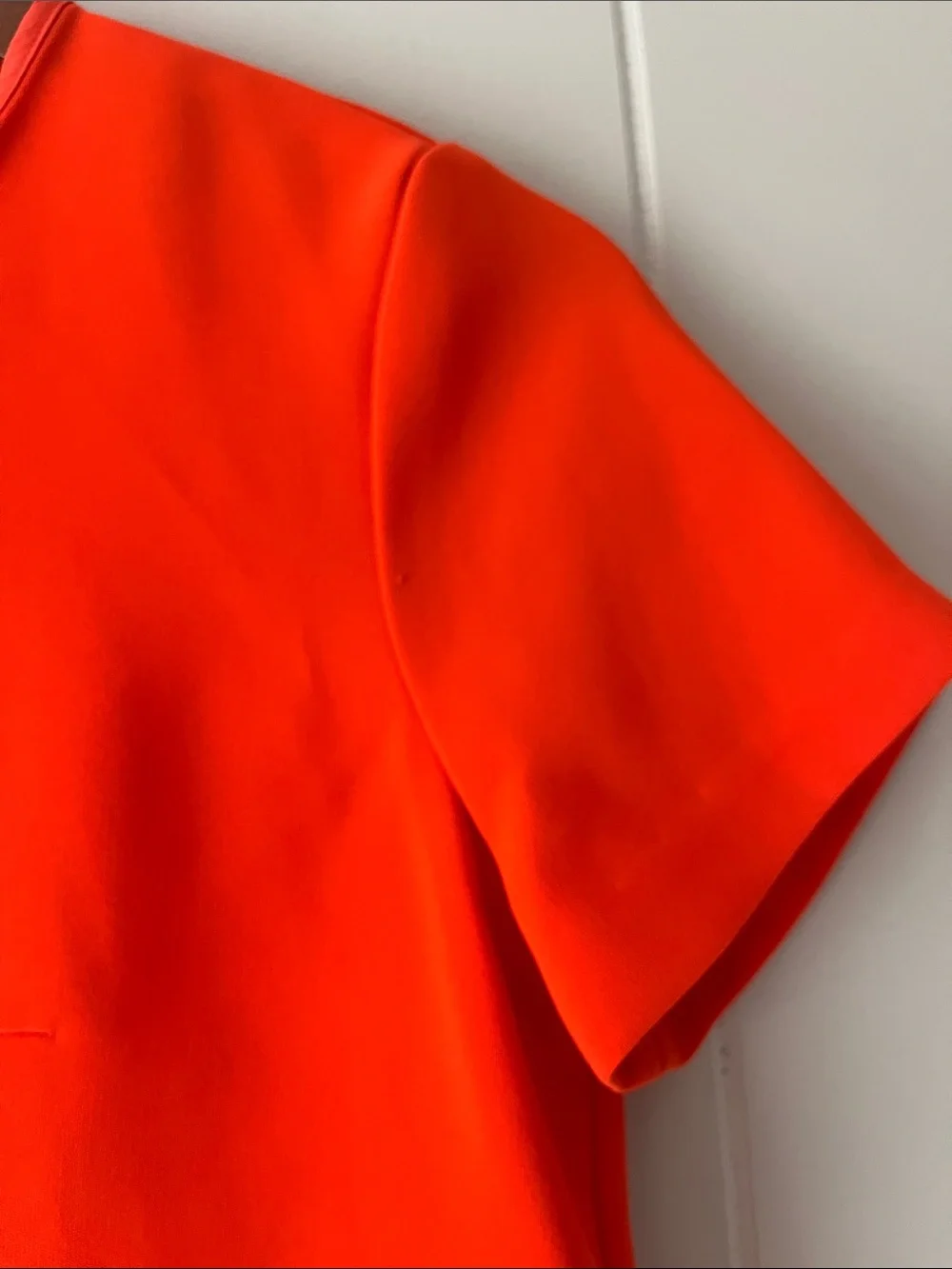 J. Crew Bright Orange Short-Sleeve Top